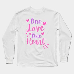 one love Long Sleeve T-Shirt